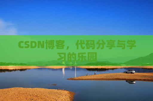 CSDN博客,代码分享与学习的乐园